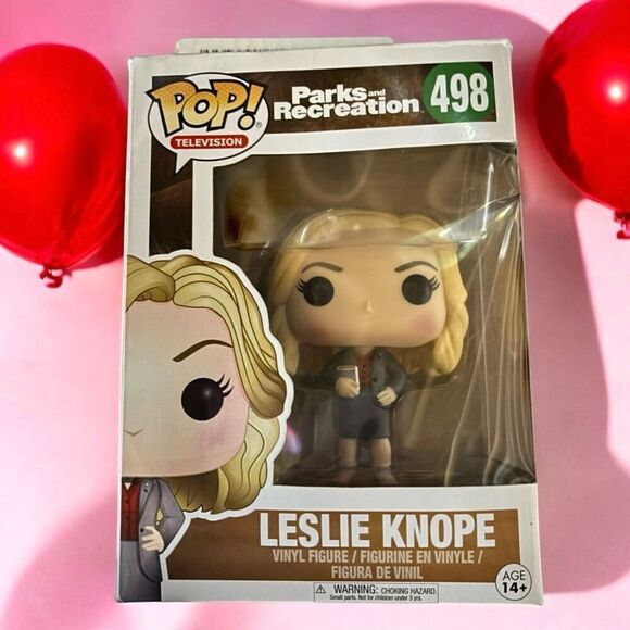Funko Pop! Television #498 Parks & Recreation Leslie Knope Vaulted 2017 - Picture 1 of 6